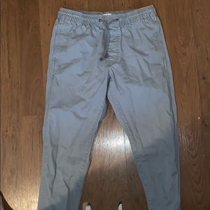 Old Navy Grey Khaki Sweatpants